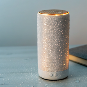 Minimalist Pure-White Bedroom Mini Speaker